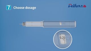 Delfu Auto Injector Pen Εύκολη παράδοση φαρμάκων